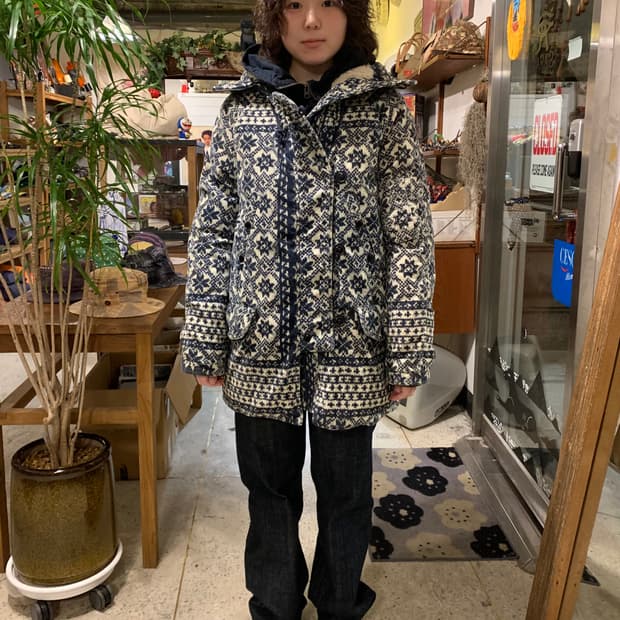 폴로 데님 앤 서플라이 노르딕패턴 보아 자켓