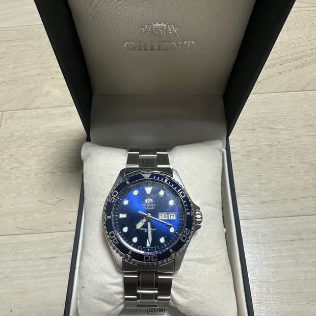 오리엔트 레이2 청판 다이버 시계 판매합니다.