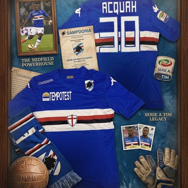 세리에A 11/12 삼프도리아 ACQUAH 축구 유니폼 팝니다