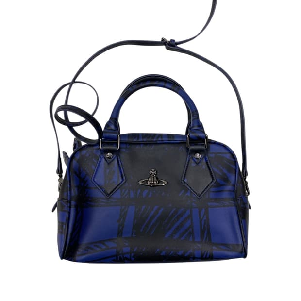 비비안웨스트우드 체크 사각백 3way