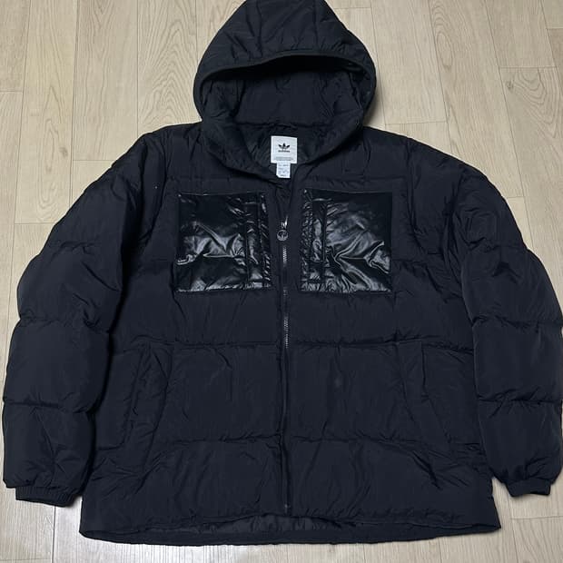 아디다스 블랙 패딩