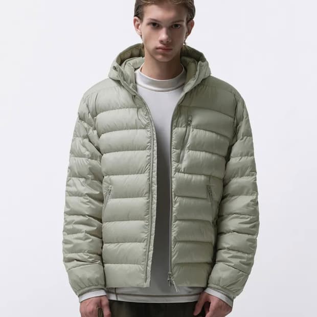 [XL, 새상품] 무신사스탠다드 시티레저 후디드 다운자켓