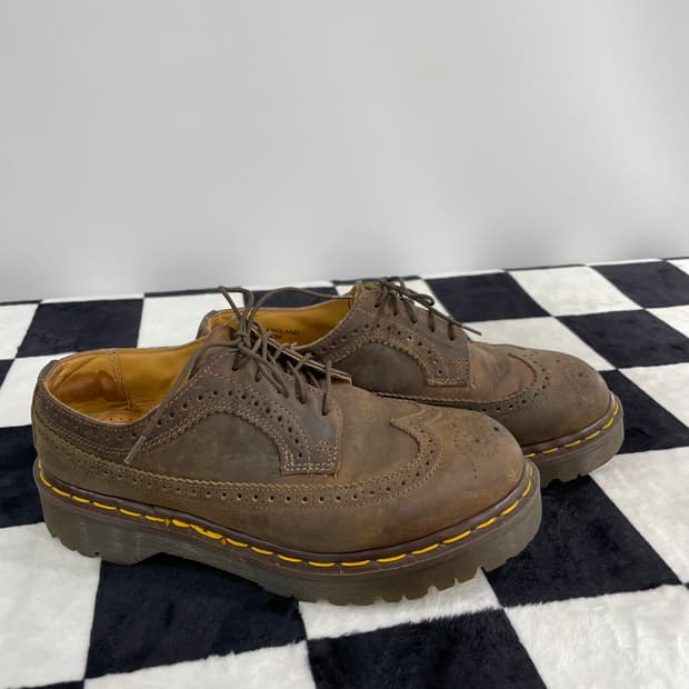닥터마틴 3989 브라운 윙팁 슈즈 (6)
