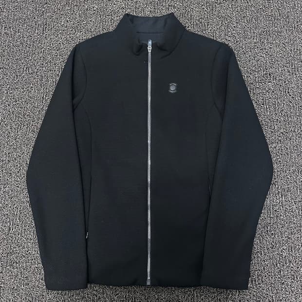 와이드앵글 여성 골프웨어 집업 자켓 블랙 90(S)