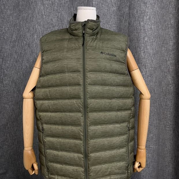 콜롬비아 덕다운 경량 패딩 조끼/#751