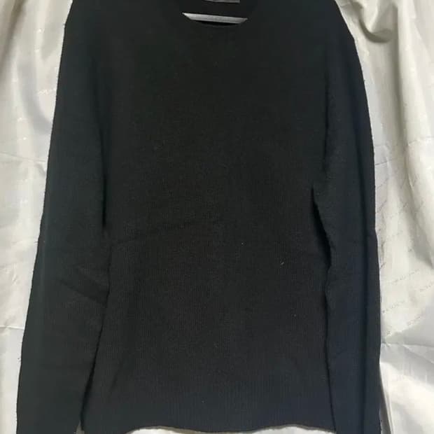 닐바렛 울 캐시미어 니트 블랙