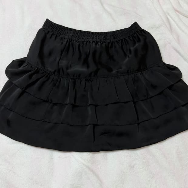 블랙 캉캉 스커트 치마 오네 갸루 러블리 로걀 모리 공겜여주 빈티지 큐롯