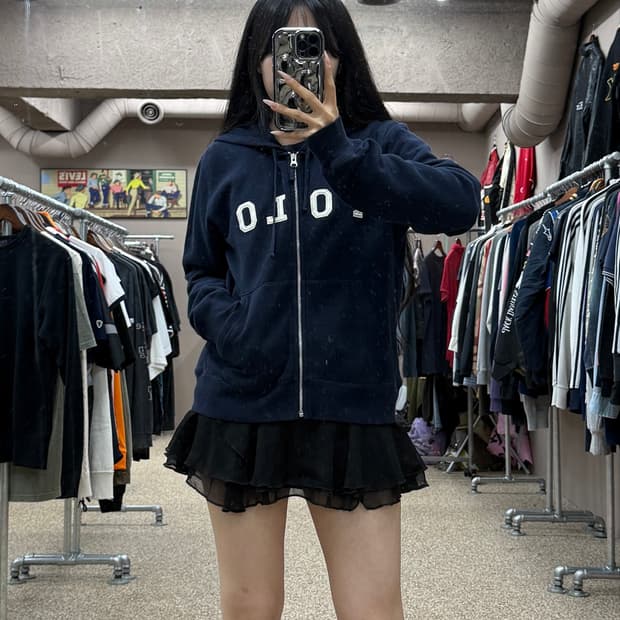 랄프 로렌 스포츠 자수 로고 후드집업 S100