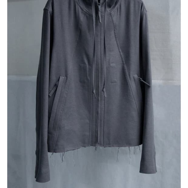 블랙멀 hooded jacket / rat grey
