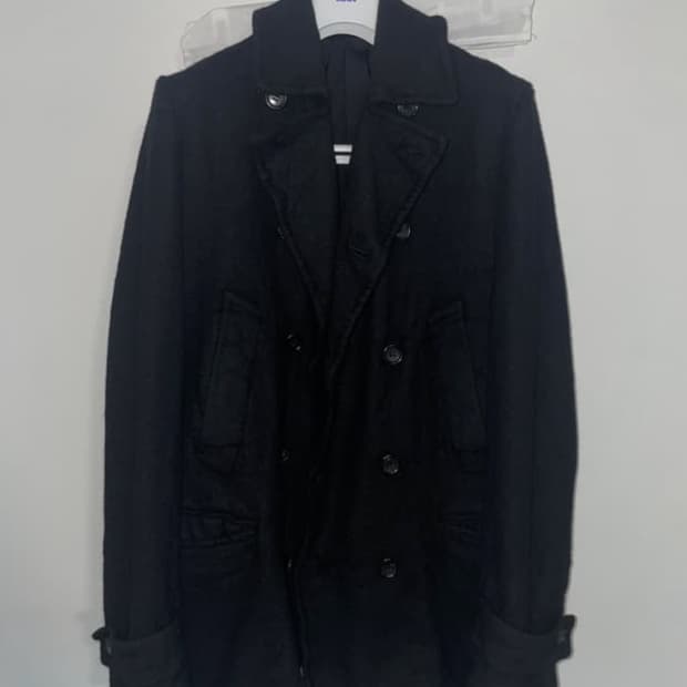 꼼데가르송 옴므 축융 울 코트