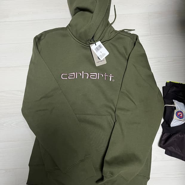 (새상품) 칼하트 기모 후드티 L 