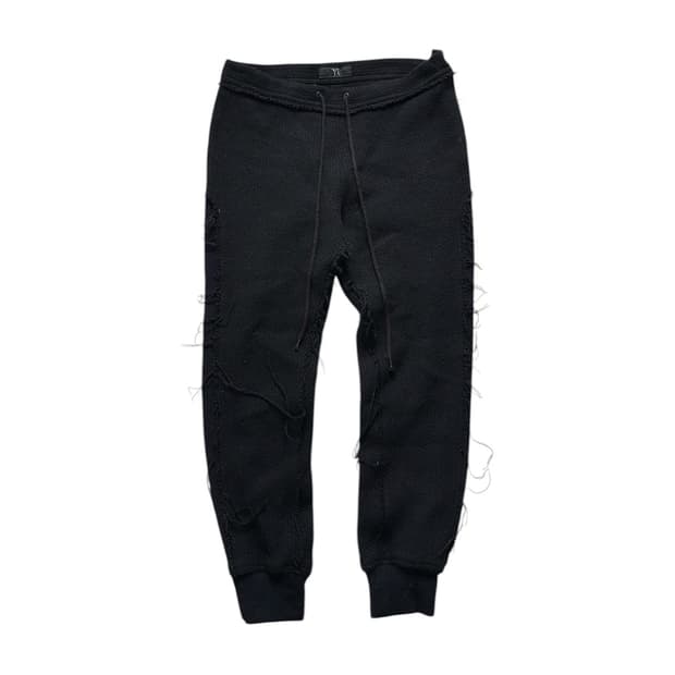 Y's Distressed Wool Pants
