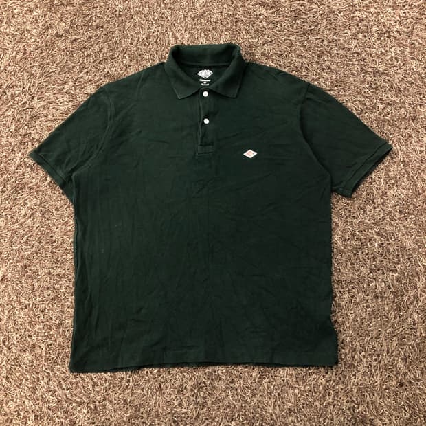 단톤 코튼 피케 폴로 반팔 티셔츠