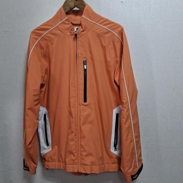 풋조이(FootJoy) 남성 기능성 바람막이 점퍼 (오렌지)
