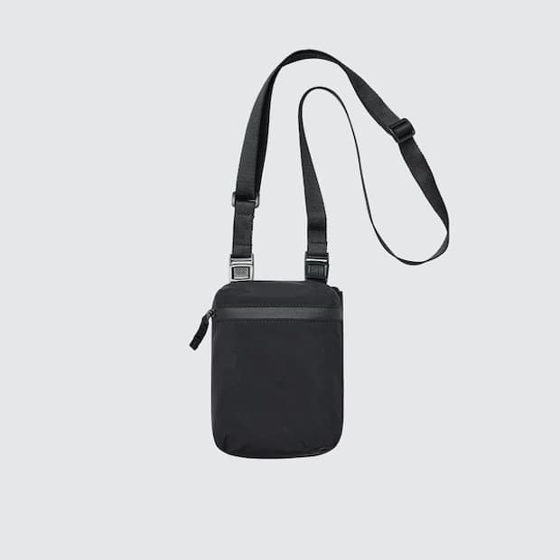U 방수 미니백 블랙