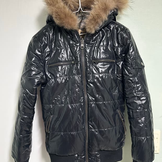 Midas reversible fur puffer jacket