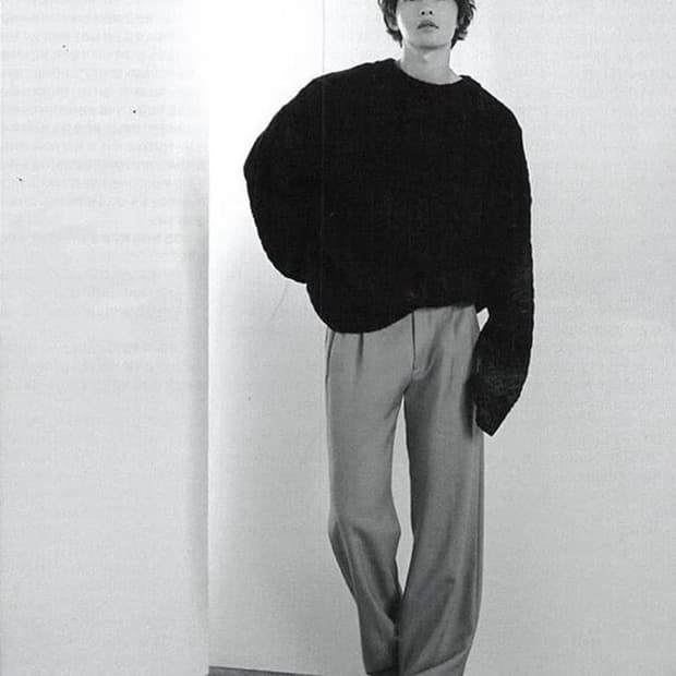 M/ 준지 20FW 아란 케이블 니트