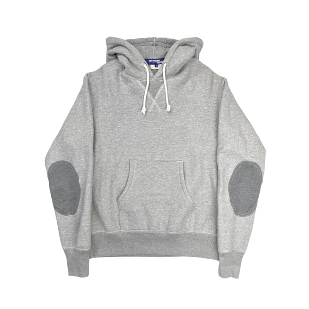 elbow patch hoodie