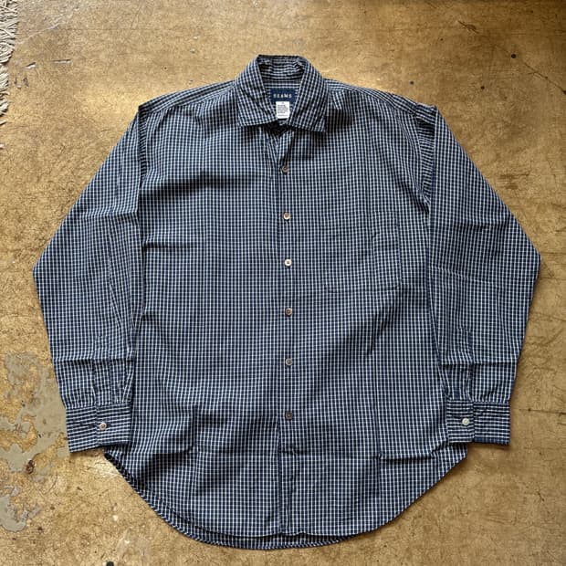 BEAMS check shirt