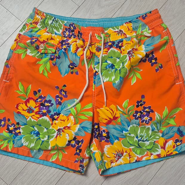 폴로 수영복 스윔팬츠 반바지