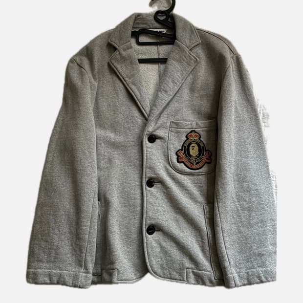 Bape 베이프 패치 코튼 블레이저
