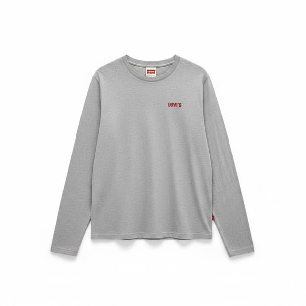 리바이스 그레이 긴팔 L