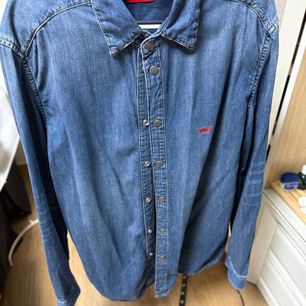 디젤 청셔츠 M