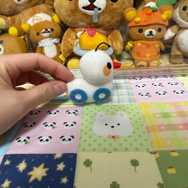 산엑스 고전 리락쿠마오리 초미니 똥사이즈