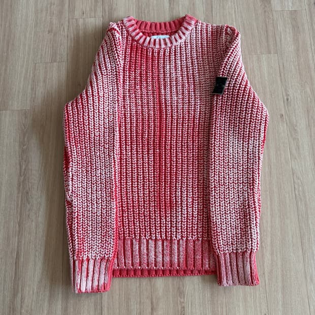 스톤아일랜드 17fw 핸드코로션 니트