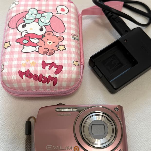 카시오 엑슬림z2300 핑크