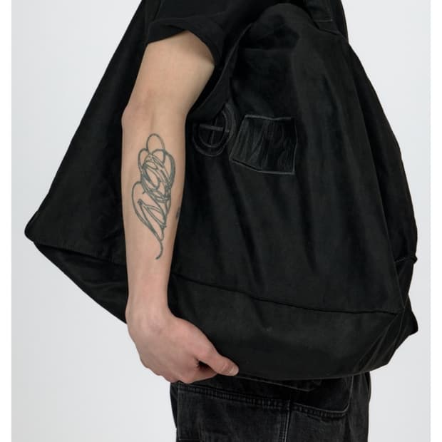 mpa 스웨이드 빅 백