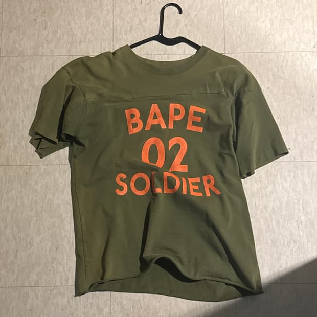 90s Bape t-shirt 베이프 반팔티