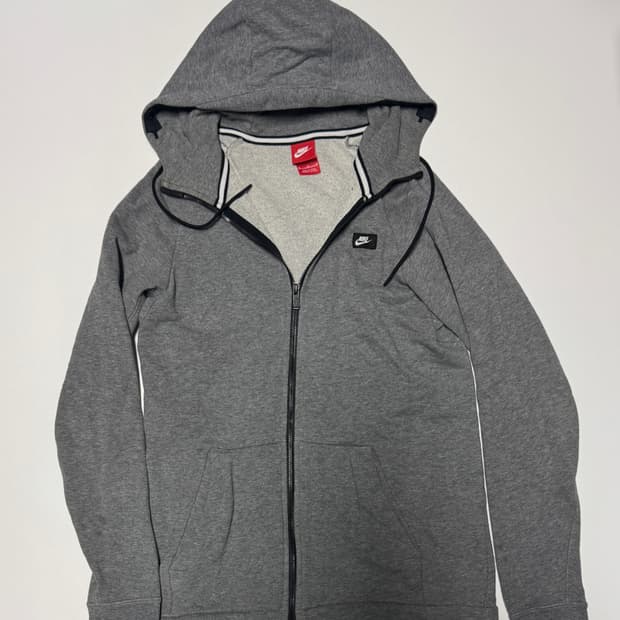 나이키 Nike 트레이닝 후드집업 M 그레이