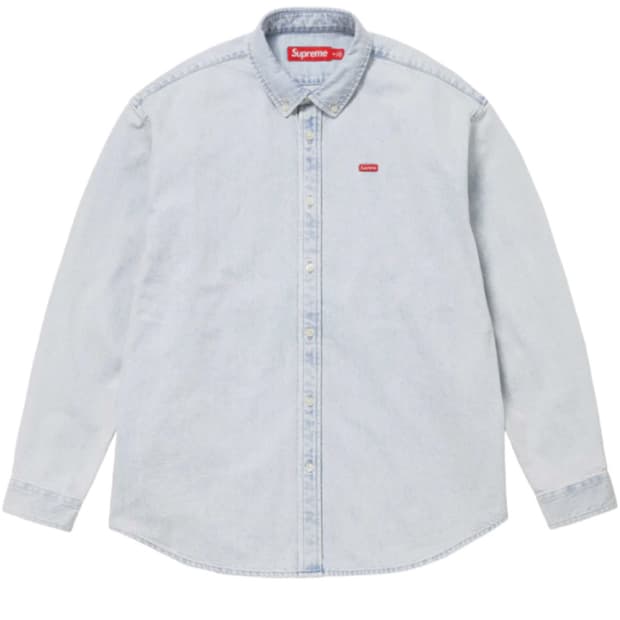 슈프림 박스 로고 데님 셔츠 