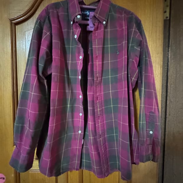 랄프로렌 체크 남방 L