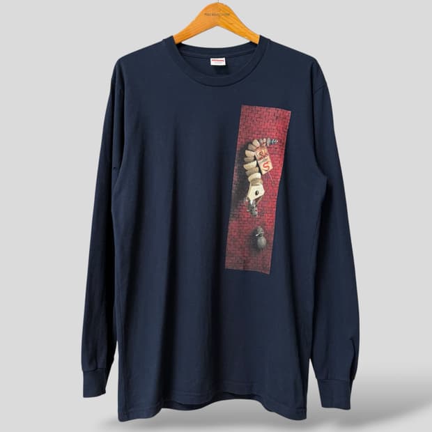 (L)17ss Supreme 슈프림 마이크 힐 스네이크 트랩 긴팔티셔츠