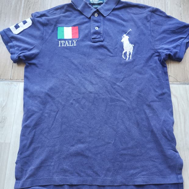폴로 랄프로렌 빅포니 반팔 PK티 이탈리아 L