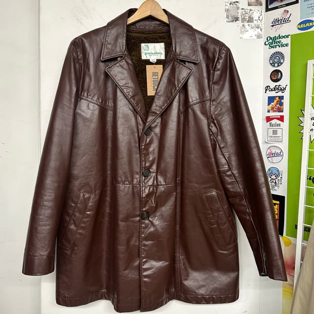 70’s 카우레더 카코트(Made in USA)