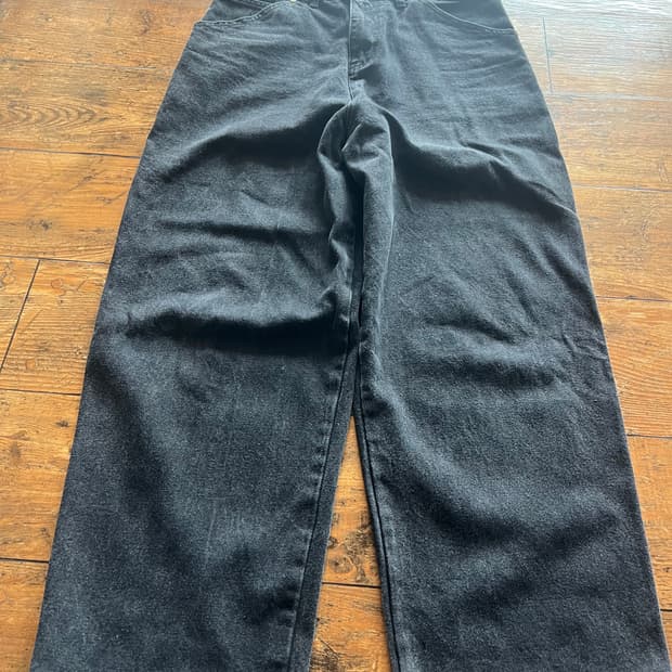 스웨이드 컨투어 포켓 데님 블랙 L CONTOUR POCKET DENIM