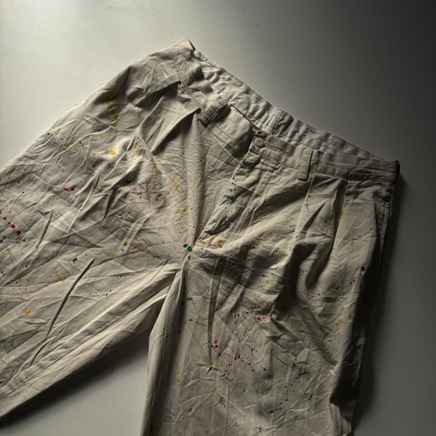 폴로 랄프로렌 페인팅 치노 팬츠 34