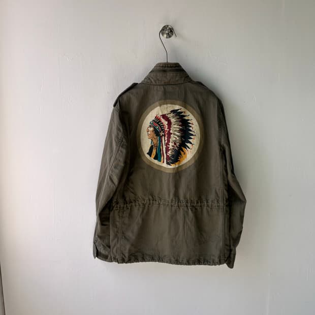 폴로 데님 앤 서플라이 M65 인디안 필드 자켓 
