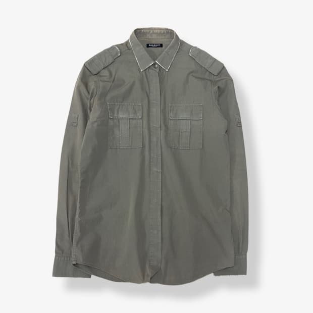 [36] SS10 Balmain Military Shirt