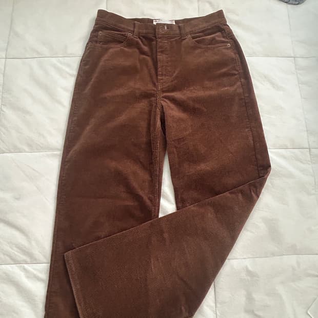 VIAPLAIN 코듀로이 팬츠- 브라운