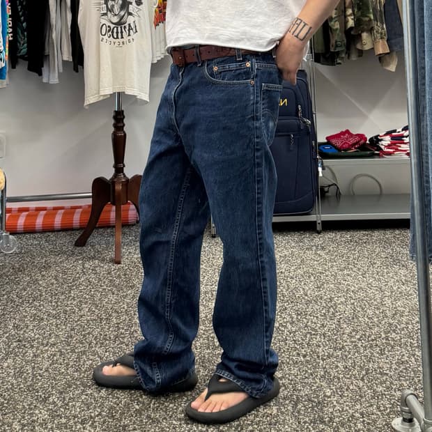 00s 리바이스 517 부츠컷 데님 made in USA (36)