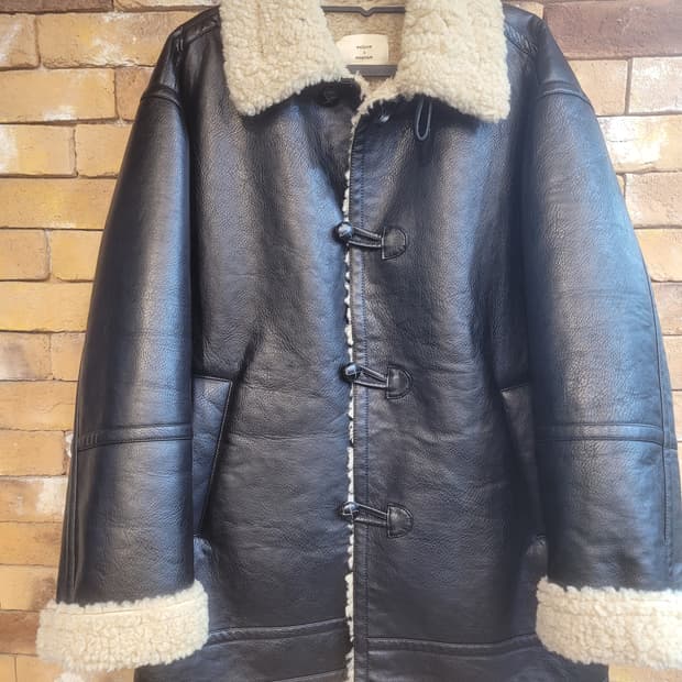 Wellrow x wearraw 무스탕 자켓