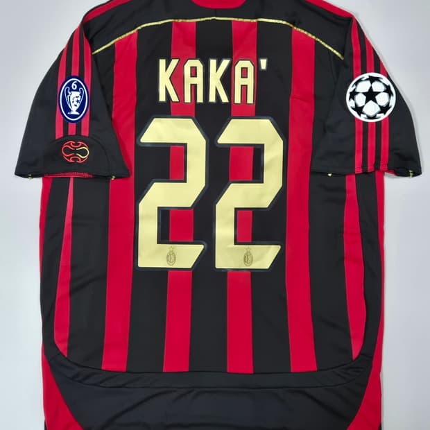 06-07 AC밀란 홈킷 카카 유니폼 L