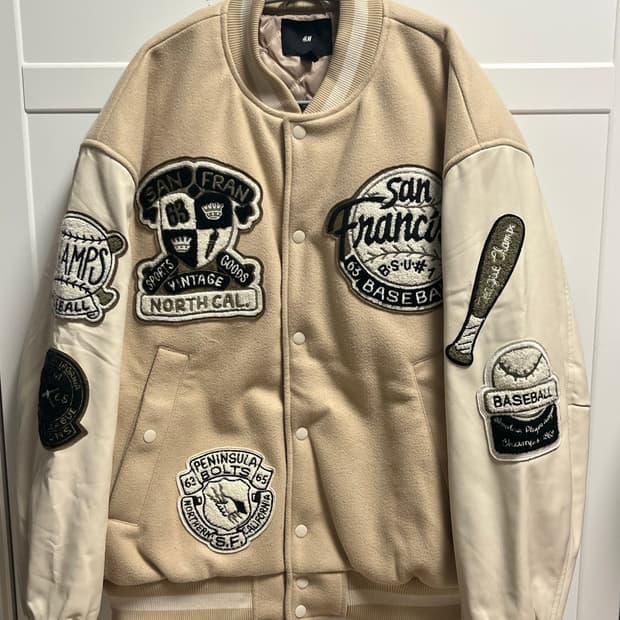 H&M 스타디움 바시티자켓