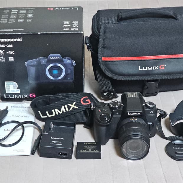 파나소닉 루믹스 G85 미러리스 카메라