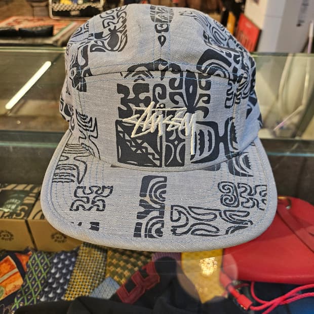 스투시(Stüssy)5패널 캠프캡