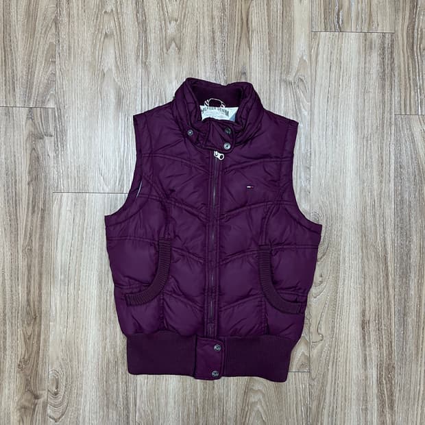 타미힐피거 덕다운 패딩 베스트 M 우먼스